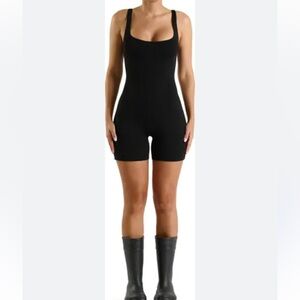 EUC Naked Wardrobe Sporty Romper